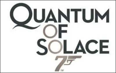Qui joue le rôle de James Bond dans 'Quantum of Solace' ?