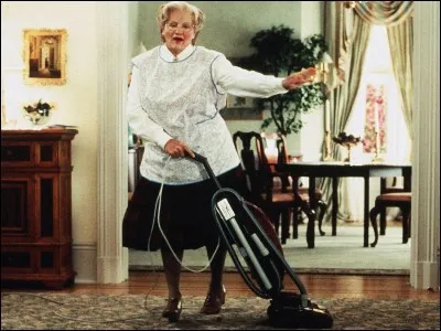 Privé, à la suite de son divorce, de ses trois enfants qu'il adore, Daniel Hillard, doubleur de dessins animés, met en œuvre tous ses talents d'acteur et d'imitateur et se transforme en respectable gouvernante irlandaise. 
C'est...