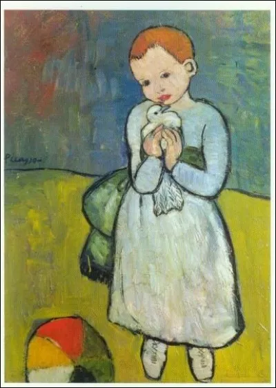 À qui doit-on "L'enfant à la colombe" ?