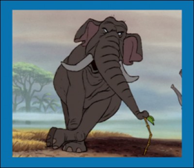 Quel chien Disney porte le même grade militaire, à savoir colonel, que l'éléphant Hathi du "Livre de la jungle" ?