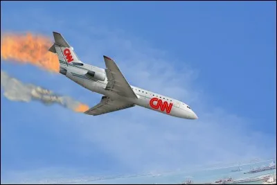 Oulala, ton avion rentre dans une zone de turbulence, à tout moment il peut s'écraser, que penses-tu ?