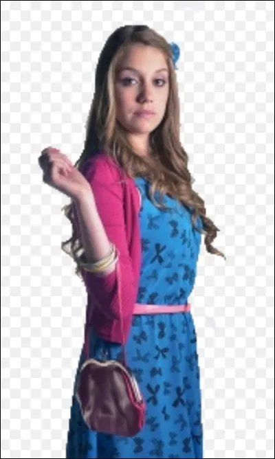 Cette blonde aux yeux bleus est la sur de l'actrice principale :