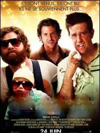 Quel film, o un groupe de trois amis tentent de retrouver le futur mari suite  une nuit trs mouvemente, suis-je ?