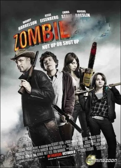 Quel film, dans lequel quatre survivants tentent de survivre  une invasion de zombies, suis-je ?