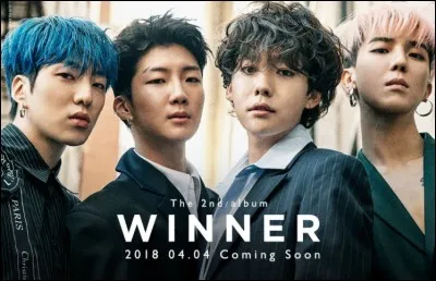 En quelle année le groupe Winner a-t-il débuté ?