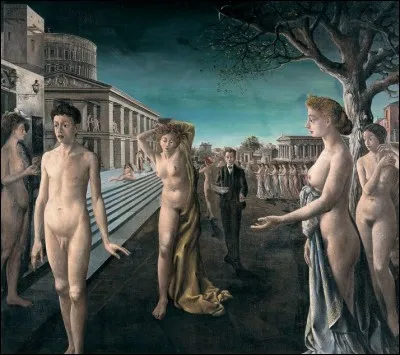 Qui a peint "L'aube sur la ville" ?