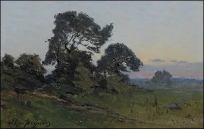 Qui a peint "Paysage à l'aube" ?