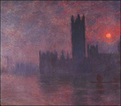 Qui a peint "Londres, le Parlement à l'aube" ?