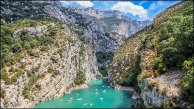 Ces magnifiques gorges sont uniques et très courtisées par les touristes que nous sommes. C'est le plus grand canyon d'Europe : il est très spectaculaire avec ses hautes falaises qui varient de 250 à 700 m.
Savez-vous le nom de cette rivière ?
