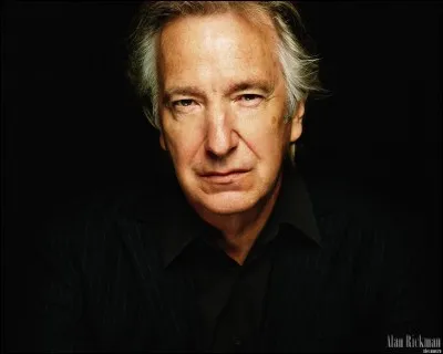Alan Rickman joue ...