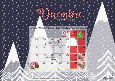 Comment dit-on "décembre" en anglais ?