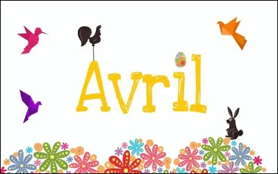 Comment dit-on "avril" en anglais ?