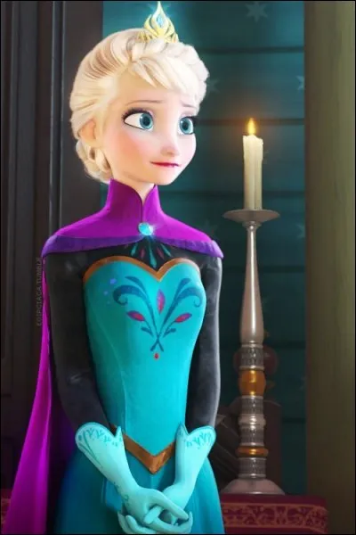 Pourquoi Elsa porte des gants ?