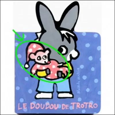 Pourquoi la mère de Trotro ne veut-elle pas que Trotro offre le doudou à Nana ?