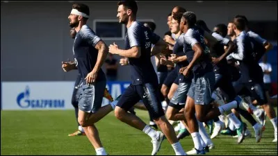 Quels joueurs formaient l'attaque de l'équipe de France durant la Coupe du monde 2018 ?