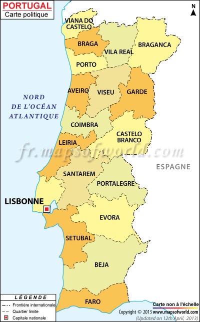 De quel pays Lisbonne est-elle la capitale ?