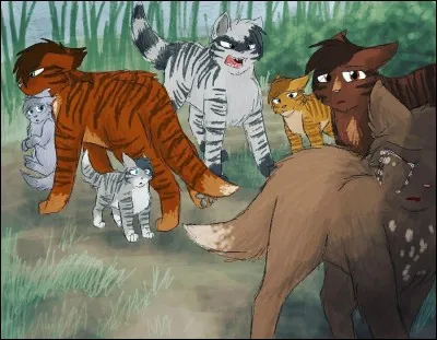 Qui sont les enfants de Plume Fauve du Clan de la Rivi&egrave;re et de Plume de Roseau du Clan du Vent ?