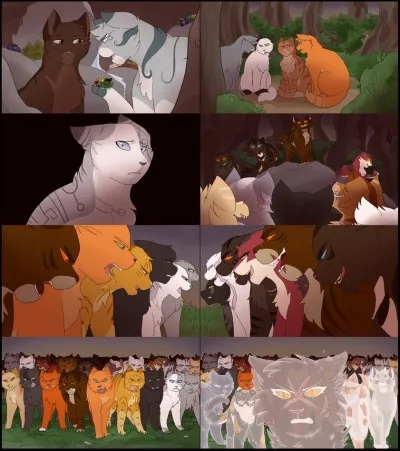 Comment s'appellent les petits de Coeur Cendr&eacute; et Pelage de Lion ?