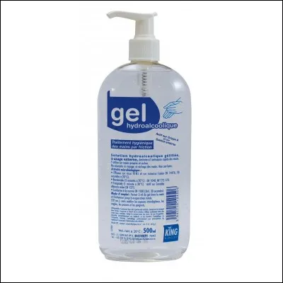 L'équipage de l'ambulance l'utilise pour nettoyer les mains. C'est un...