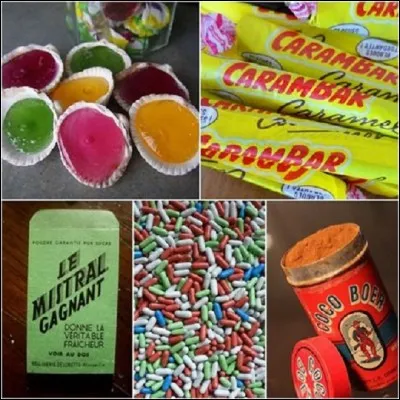 Qui nous régale avec ses bonbecs fabuleux, Car-en-sac et Minto, caramel à un franc... ?
