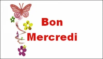 Comment dit-on "mercredi" en anglais ?