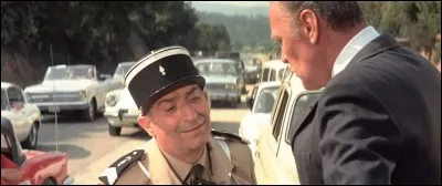Michel Galabru joue dans "Le Gendarme en balade".
