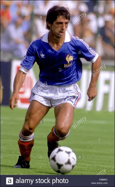 Alain Giresse a jou&eacute; toute sa carri&egrave;re &agrave; Bordeaux.