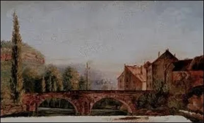 Tableau peint en 1837, ''Le Pont de Nahin'' est l'uvre d'un peintre réaliste qui se nomme :