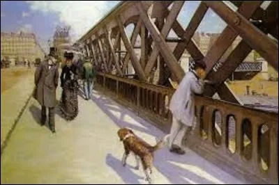 Et on termine ce quiz par un peintre impressionniste. Qui a réalisé, en 1876, cette huile sur toile nommée ''Le Pont de l'Europe'', scène qui se déroule près de la gare Saint-Lazare lors d'une matinée de printemps ?