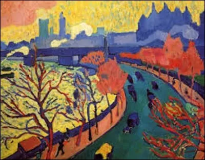 À quel peintre appartenant au fauvisme, doit-on ce tableau nommé ''Le Pont de Charing Cross'', situé à Londres, en 1906 ?