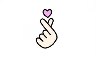 Le signe que les BlackPink font souvent sur leurs photos Instagram représente :