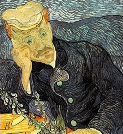 Qui est l'auteur de ce tableau dont le titre est 'Portrait du docteur Paul Gachet' ?