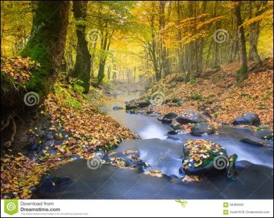 Dans quels départements coule la rivière "Automne" ?