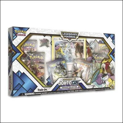 Dans le pack "Légendes de Johto GX", quels sont les deux Pokémon présentés ?