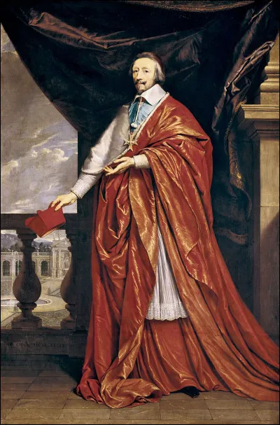 En 1624, le roi prend &agrave; l'essai un nouveau ministre, le cardinal de Richelieu.
