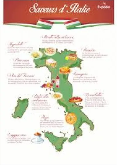 Je suis une recette de cuisine traditionnelle italienne, originaire de Naples et à base de galette à pain. Donc je suis...