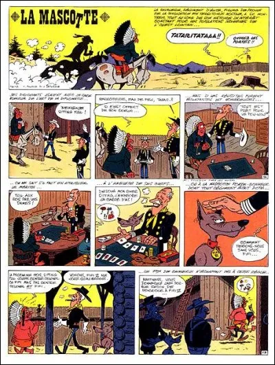 Quel écrivain apparaît auprès de Lucky Luke dans l'album "L'Héritage de Rantanplan" ?