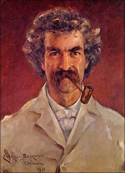 Qui se trouve sur ce tableau peint par James Carroll Beckwith ?