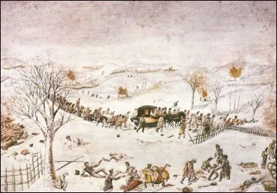 Combien de temps a durée la retraite de Russie ?