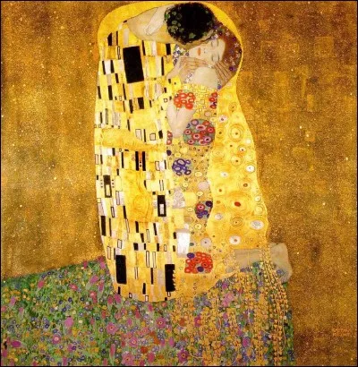 "Le Baiser" est de Gustav Klimt.