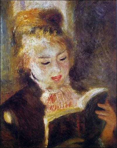 "La Liseuse" est un tableau de Jean Renoir.
