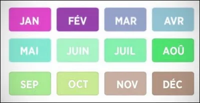 En quel mois es-tu né ?