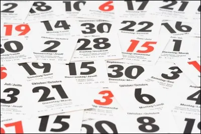 Combien de jours compte le mois de septembre ?