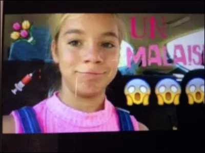 Janelle a fait un malaise :