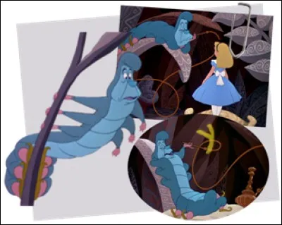 Par quoi, la chenille qui apparaît dans "Alice aux Pays des Merveilles" est-elle obnubilée ?