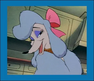 Comment se nomme ce chien qui se croit parfait et prend grand soin de son apparence, apparaissant dans "Oliver et Compagnie" ?