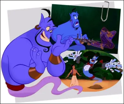 Quel premier vœu, le Génie réalise-t-il pour Aladdin ?
