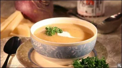 Un potage aux navets s'appelle un potage