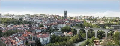 Cette ville bilingue se situe sur le plateau suisse à la frontière culturelle entre la Suisse alémanique et la Suisse romande. C'est :