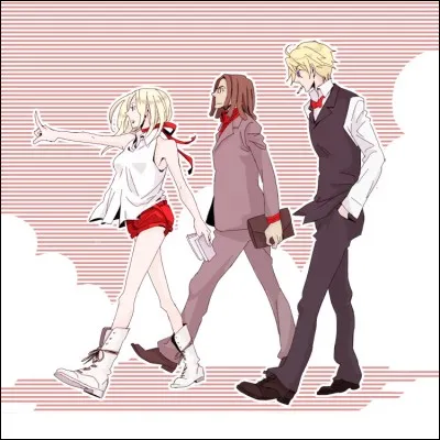 Quelle femme vient compléter l'équipe des deux hommes ?